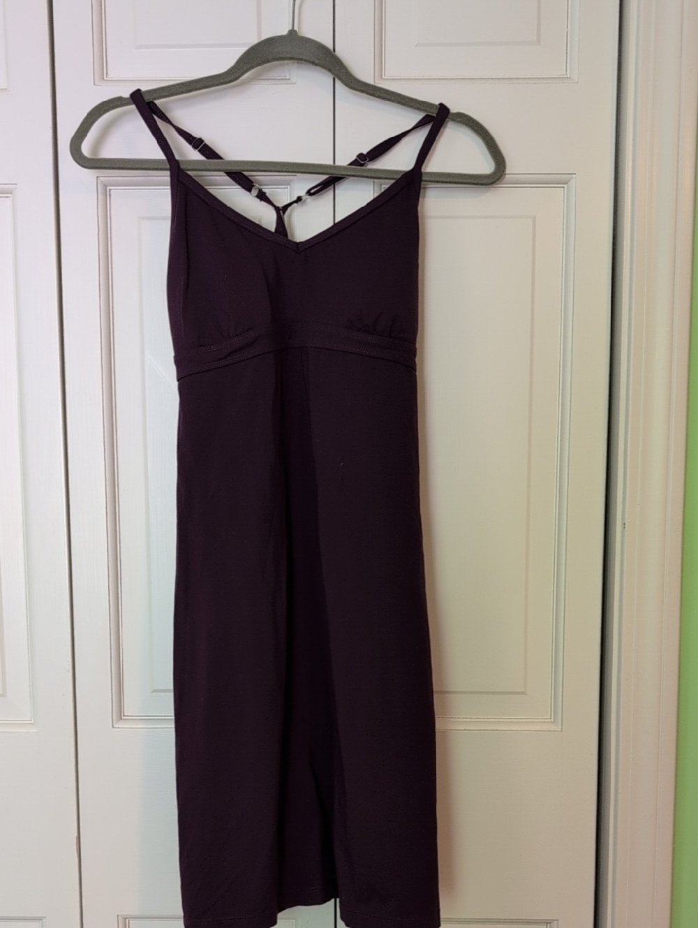 Women’s Strappy Swim/Summer Dress — Deep Plum